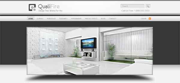 wordpress企业主题模版QualiFire（震撼共享）