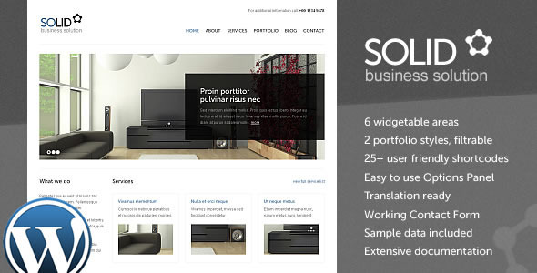 wordpress企业主题Solid WP