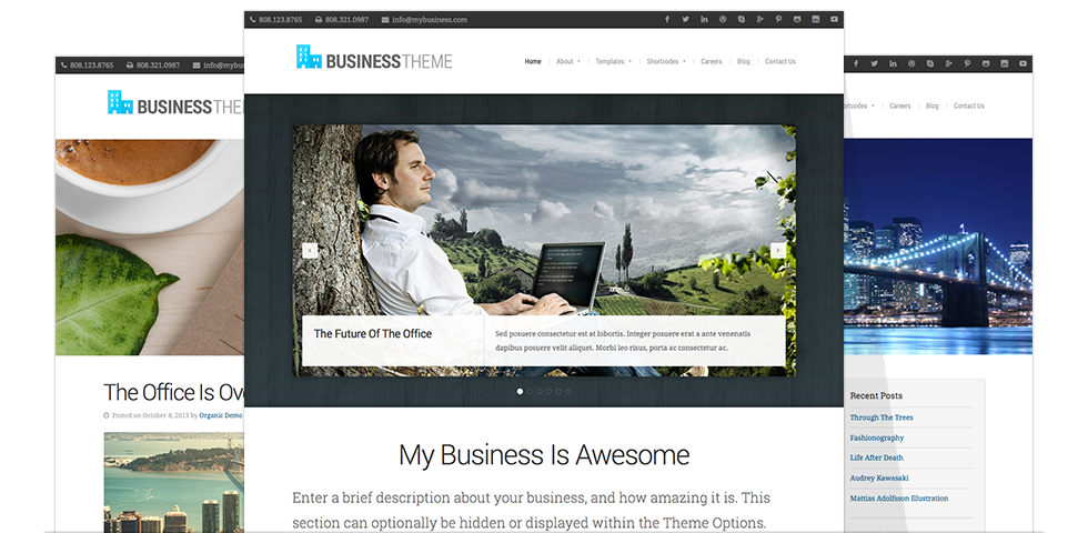 Business v2.0.3– Organicthemes出品的WordPress主题