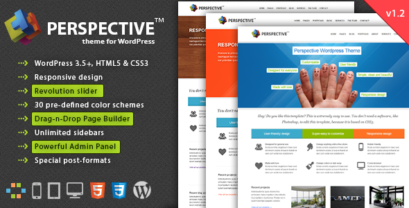 Perspective V1.2-多目的wordpress企业主题