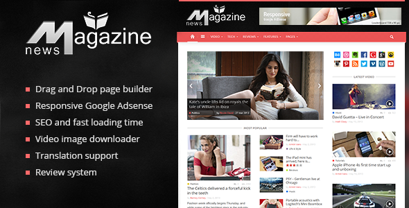 Magazinly v.1.5 – 新闻和杂志WordPress主题