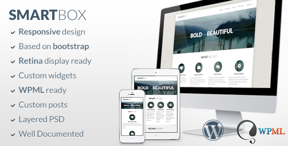 SmartBox v1.5 – 自适性WordPress Bootstrap主题