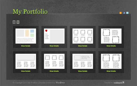 Traditional Business Layout