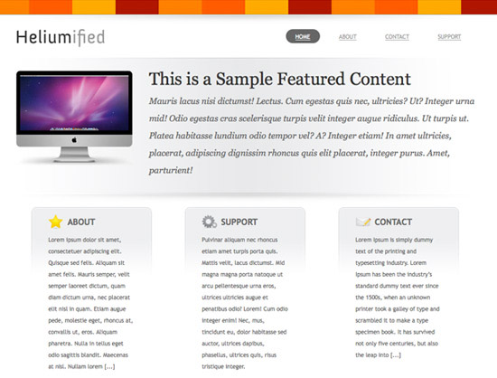 heliumified 21 Free Premium WordPress Themes to Impress