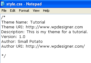 WordPress 主题教程 #9：Style.css 和 CSS 介绍