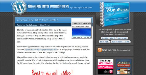 wordpress tutorials digwp 