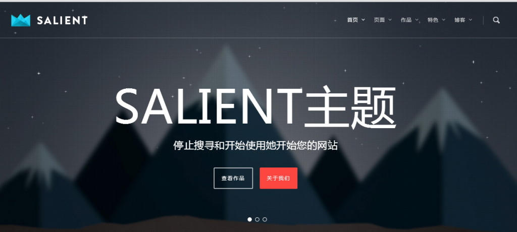 Salient汉化版更新到v7.0.8