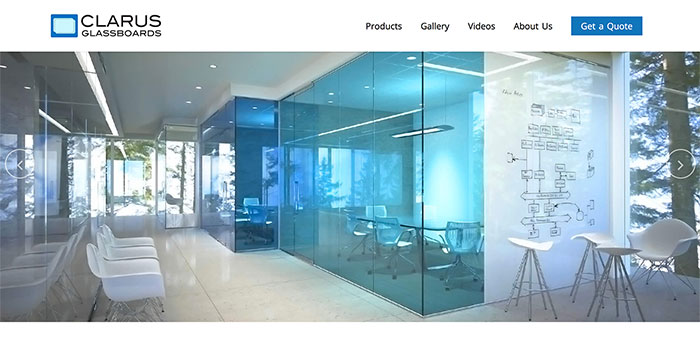 Clarus Glass Boards