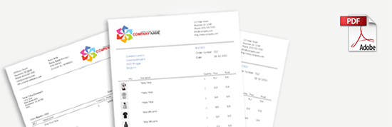 下载WooCommerce PDF发票和装箱单