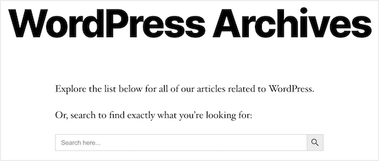 如何在WordPress中按类别搜索