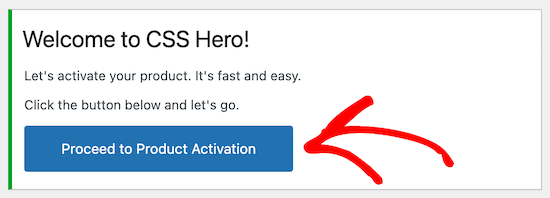 激活 CSS Hero 插件