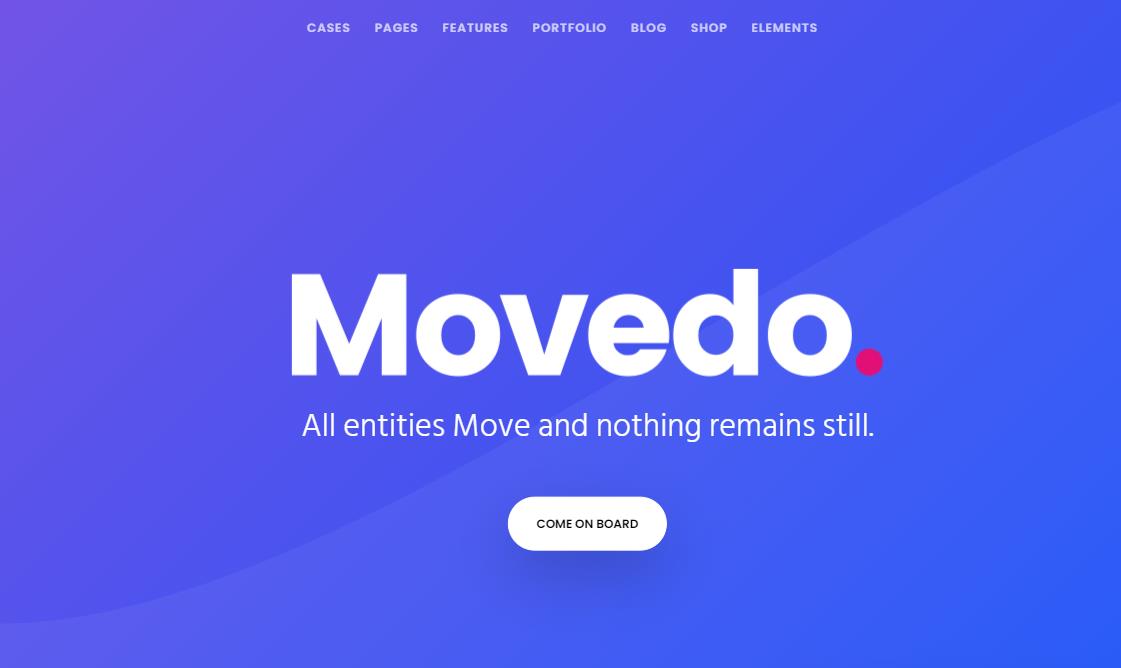 Movedo v3.5.1- 响应式多功能WordPress主题