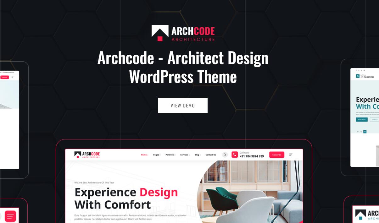 Archcode v1.3 -建筑设计 WordPress 主题