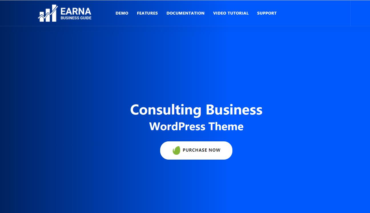 Earna v1.0.5– 咨询业务 WordPress 主题