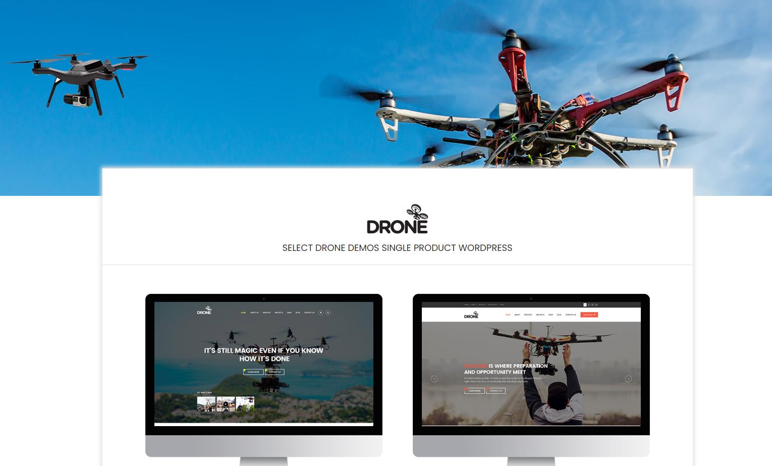 Drone v1.29- 单品 WordPress 主题