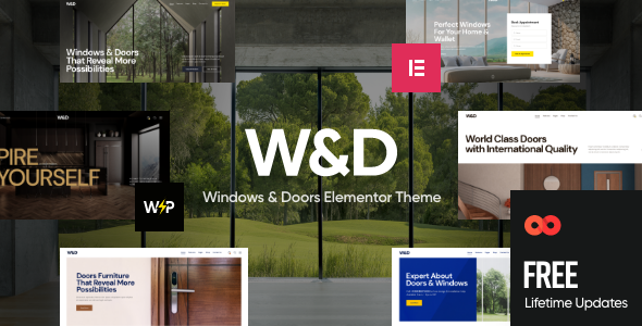 W&D v1.0- 门窗公司 WordPress 主题