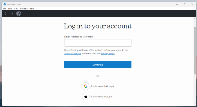 log-in-to-account
