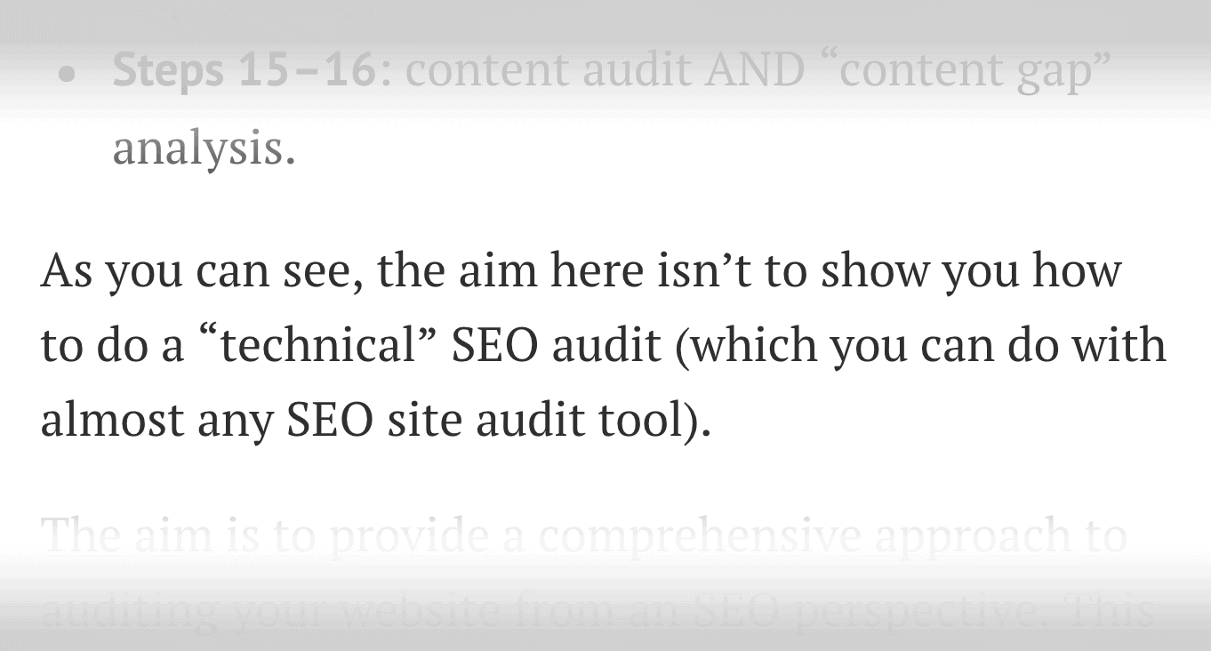 seo-audit-existing-content-non-technical-steps