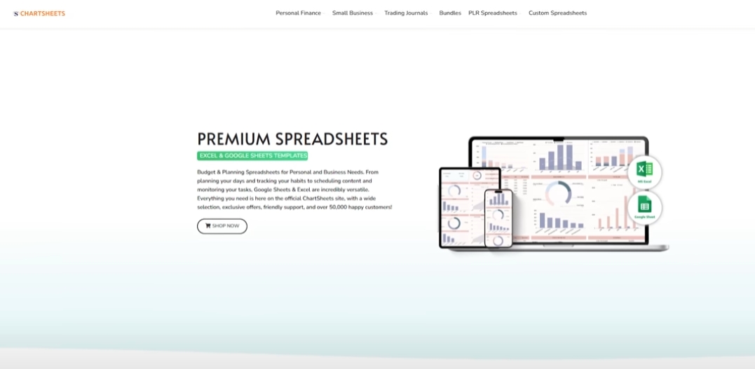 ChartSheets