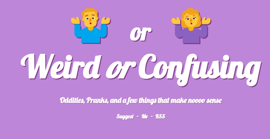 WeirdorConfusing.com