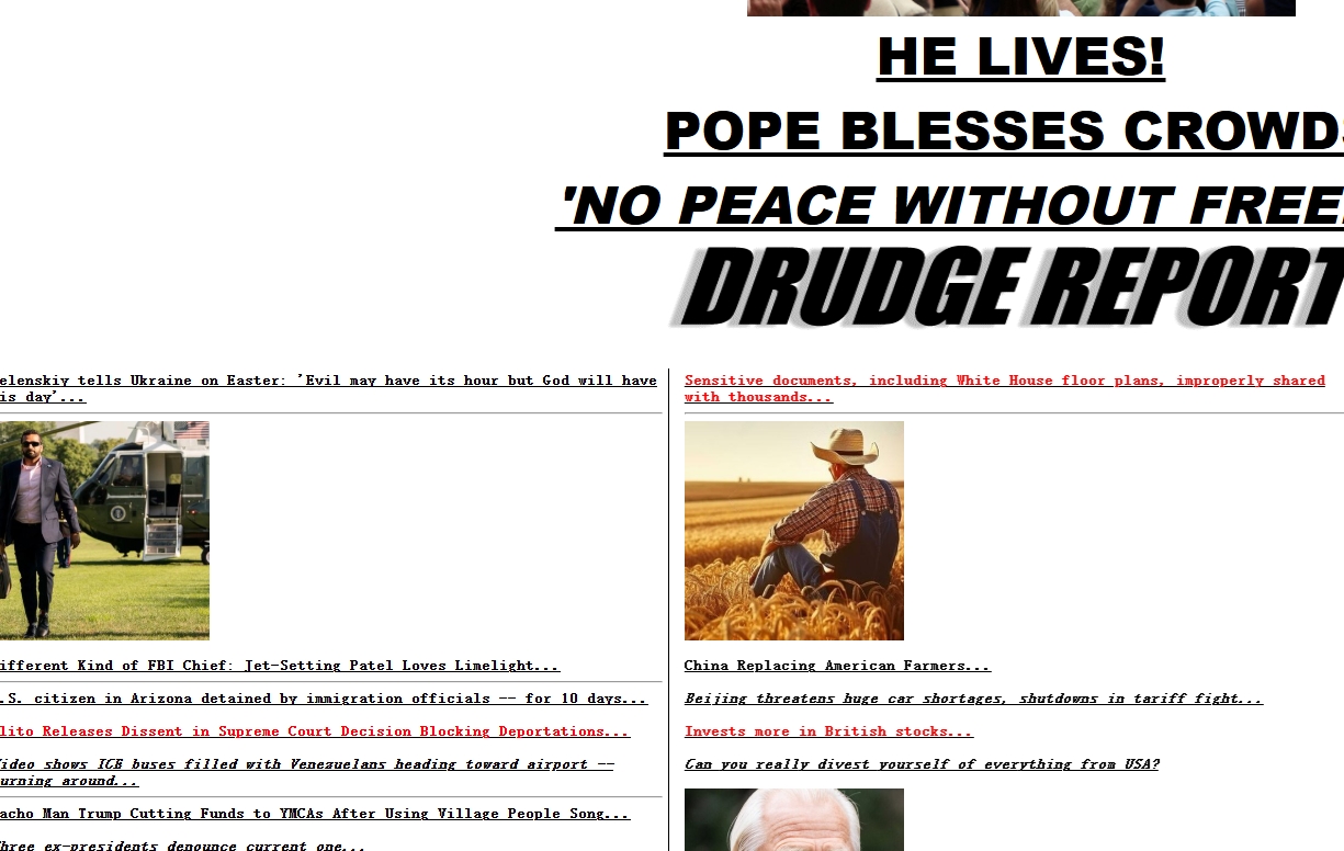 drudgereport网站